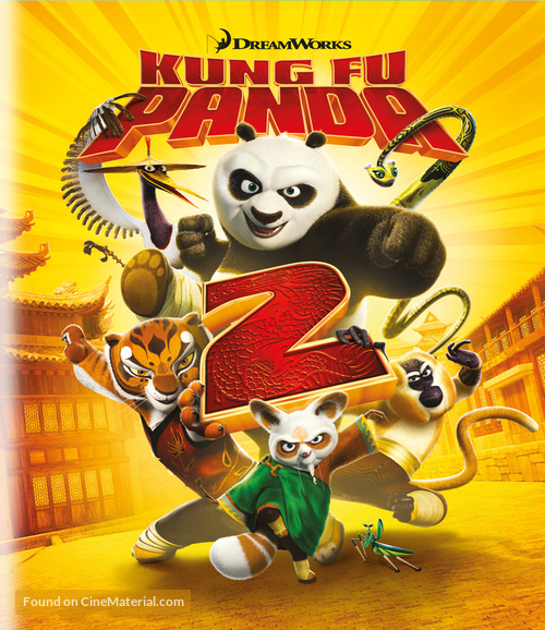 Kung Fu Panda 2 - Polish Blu-Ray movie cover