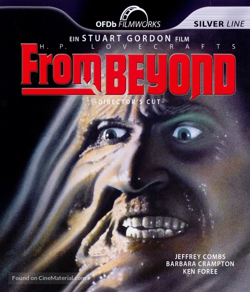 From Beyond - German Blu-Ray movie cover