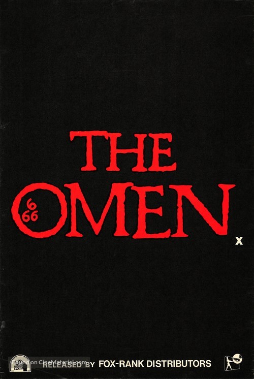 The Omen - British Movie Poster