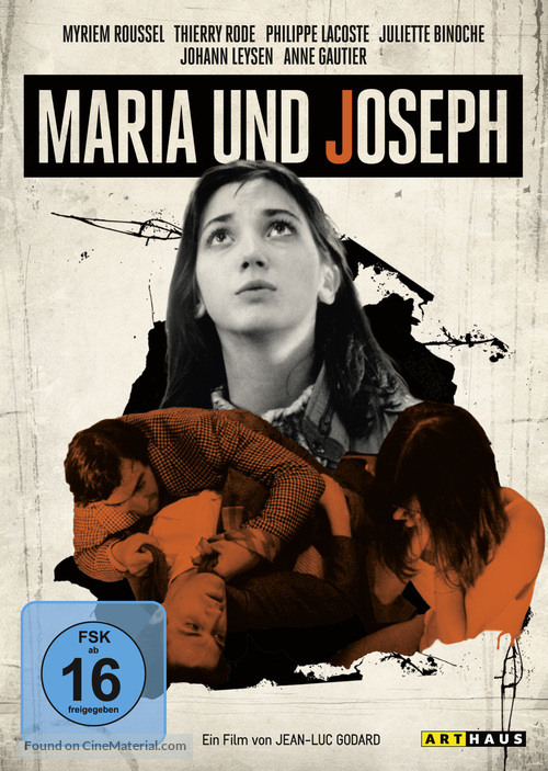 &#039;Je vous salue, Marie&#039; - German DVD movie cover