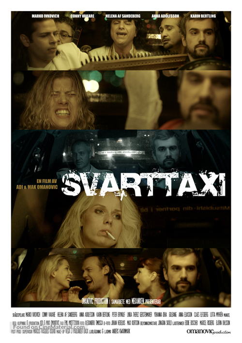 Svarttaxi - Movie Poster