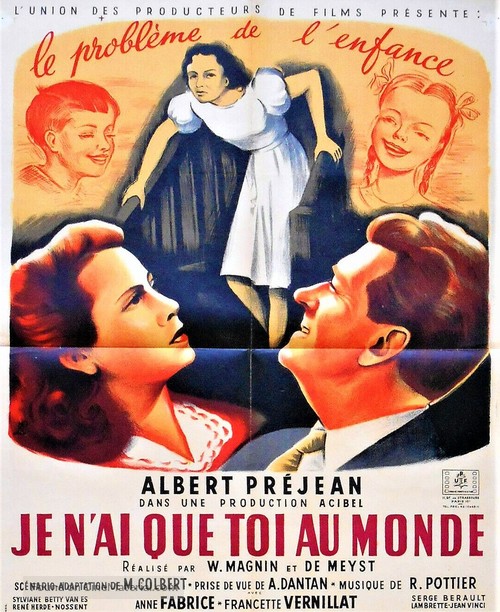 Les anges sont parmi nous - French Movie Poster