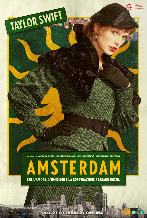 Amsterdam - Italian Movie Poster