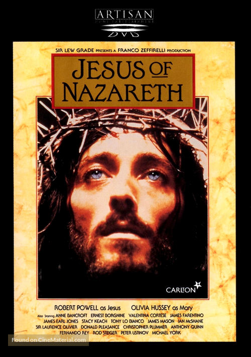 &quot;Jesus of Nazareth&quot; - DVD movie cover