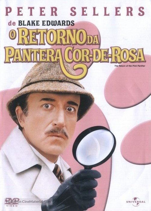 The Return of the Pink Panther - Brazilian Movie Cover