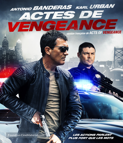 Acts of Vengeance - Canadian Blu-Ray movie cover