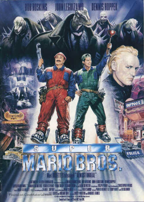 Super Mario Bros. - Movie Poster