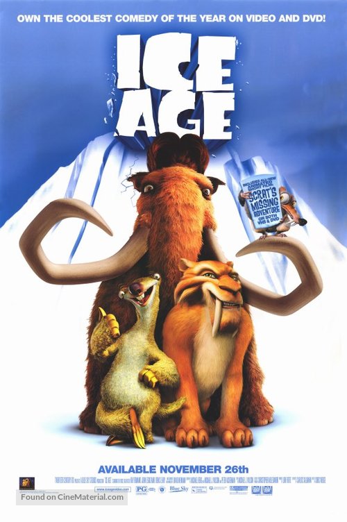 Ice Age - Video release movie poster