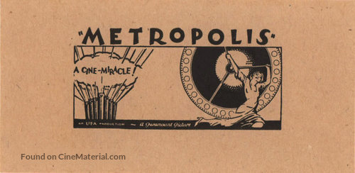 Metropolis - poster