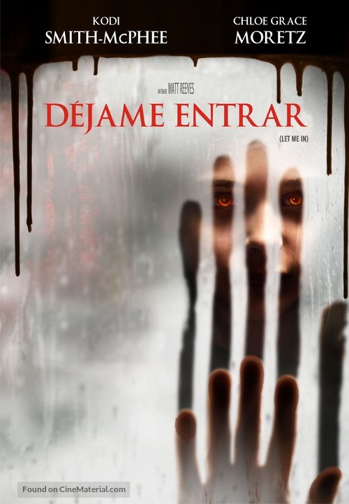 Let Me In - Argentinian DVD movie cover