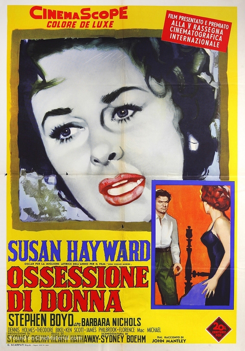 Woman Obsessed - Italian Movie Poster