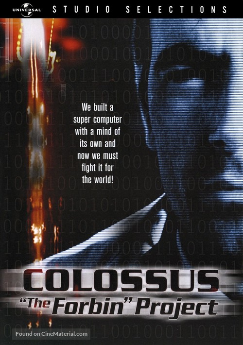 Colossus: The Forbin Project - DVD movie cover