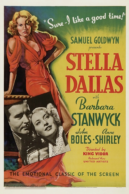 Stella Dallas - Movie Poster