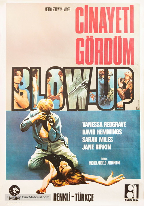 Blowup - Turkish Movie Poster