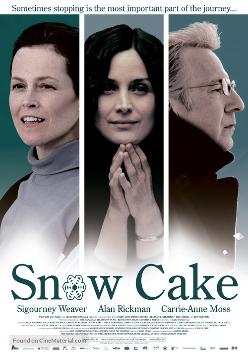 Snow Cake - Dutch Movie Poster