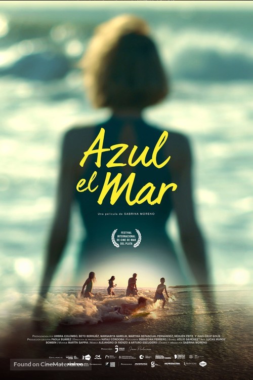 An Ocean Blue - Argentinian Movie Poster