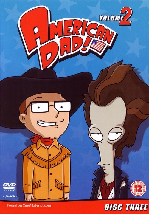 &quot;American Dad!&quot; - British DVD movie cover