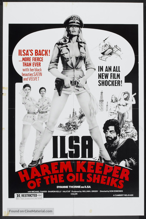 Ilsa, Harem Keeper of the Oil Sheiks - Movie Poster