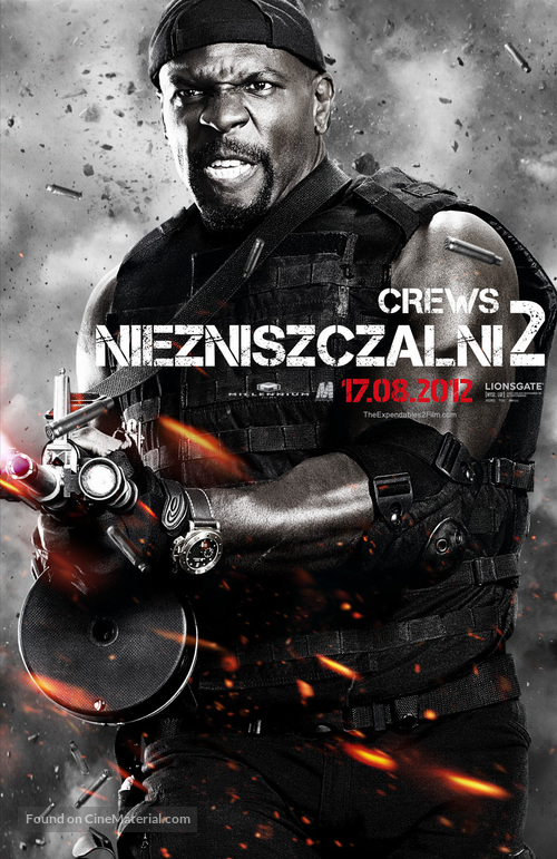 The Expendables 2 - Polish Movie Poster