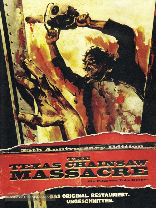 The Texas Chain Saw Massacre - Austrian DVD movie cover