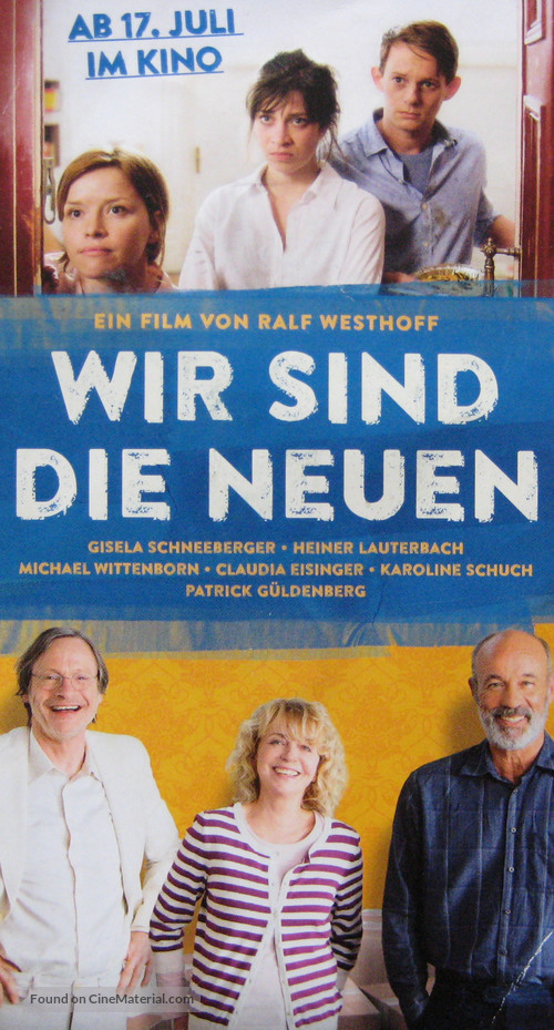 Wir sind die Neuen - German Movie Poster