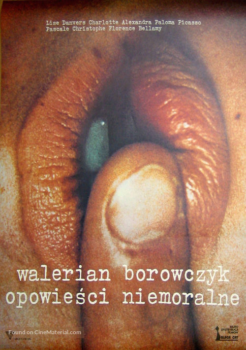 Contes immoraux - Polish Movie Poster