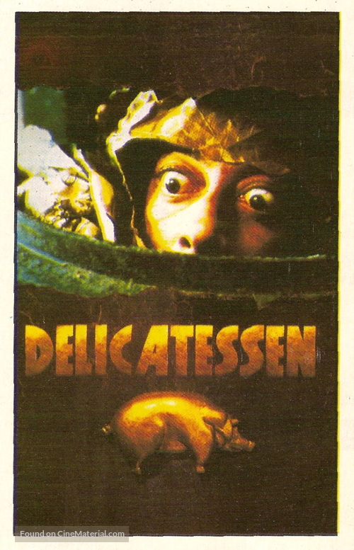 Delicatessen - Argentinian VHS movie cover