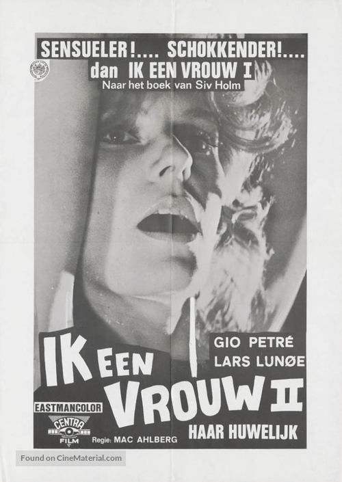 Jeg, en kvinda II - Dutch Movie Poster