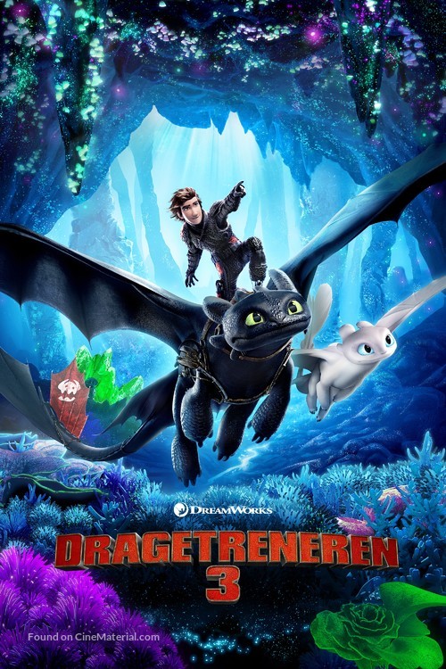 How to Train Your Dragon: The Hidden World - Norwegian Movie Cover