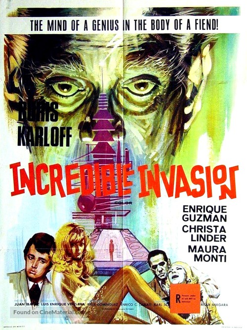 The Incredible Invasion - Movie Poster