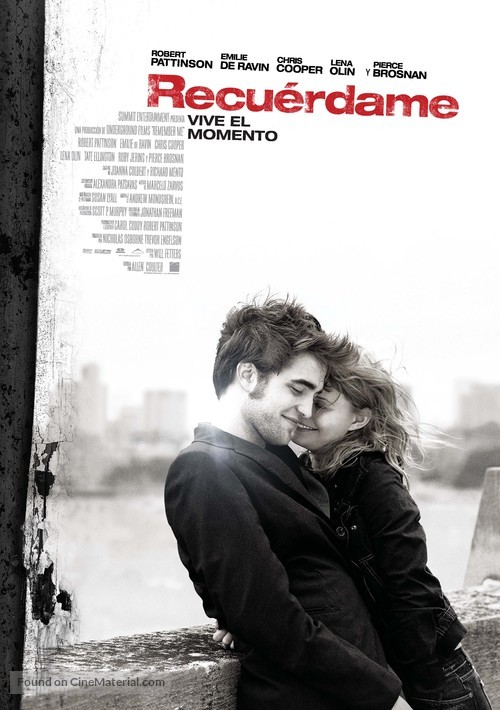 Remember Me - Spanish Movie Poster