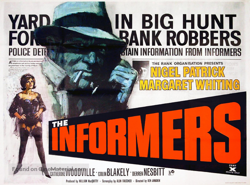 The Informers - British Movie Poster