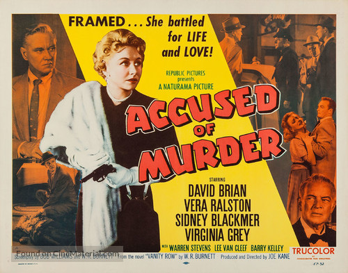 Accused of Murder - Movie Poster