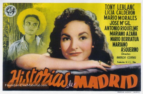 Historias de Madrid - Spanish Movie Poster