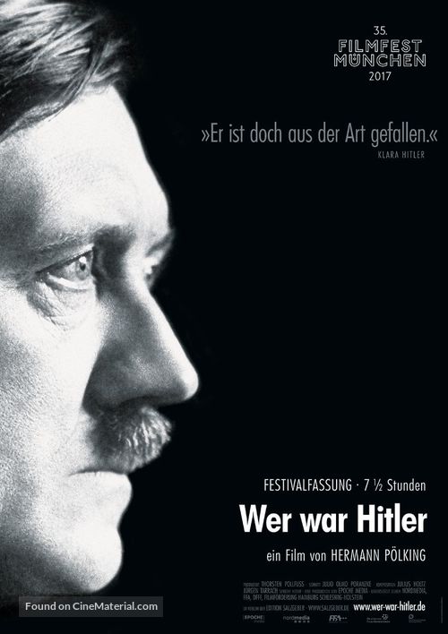 Who was Hitler - German Movie Poster