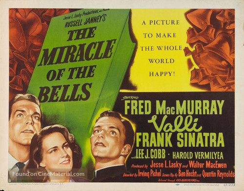 The Miracle of the Bells - Movie Poster