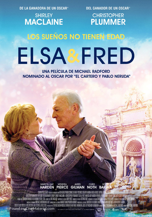 Elsa &amp; Fred - Spanish Movie Poster