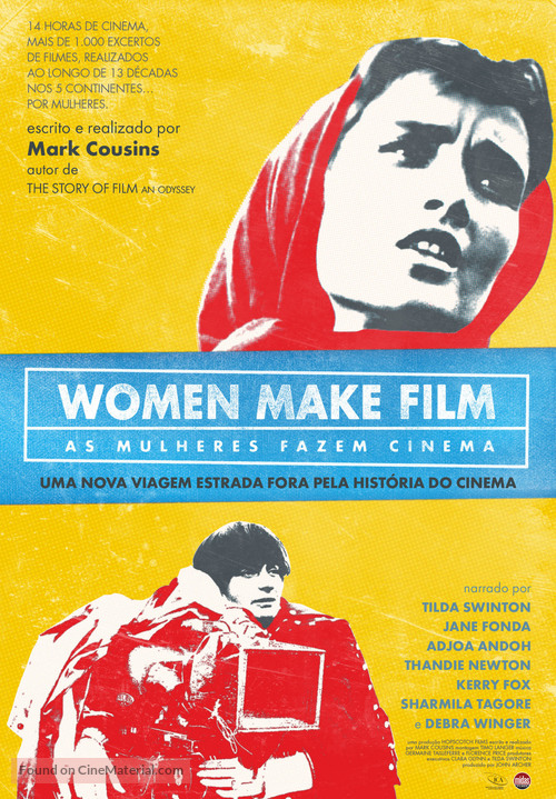 Women Make Film: A New Road Movie Through Cinema - Portuguese Movie Poster