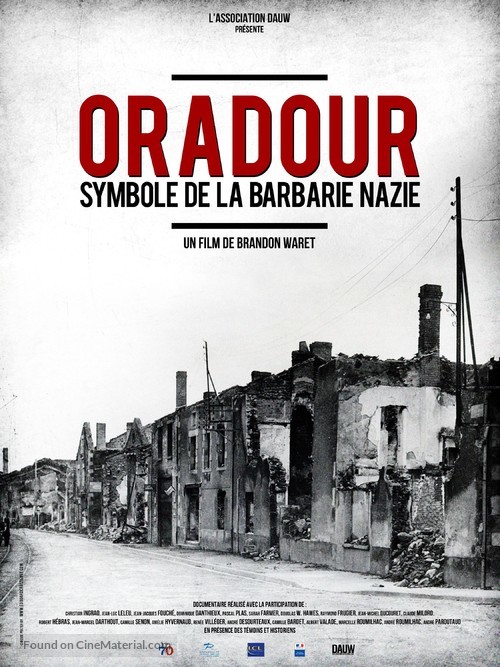 Oradour, symbole de la barbarie nazie - French Movie Poster