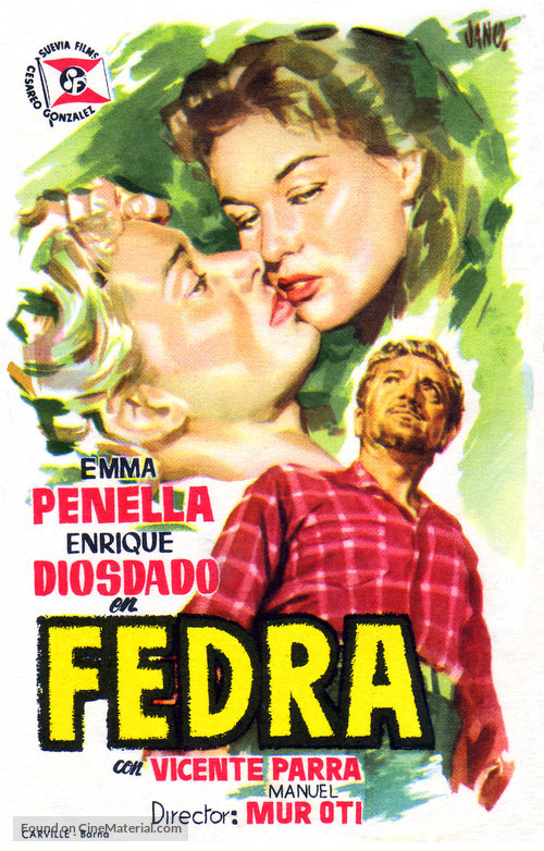 Fedra - Spanish Movie Poster