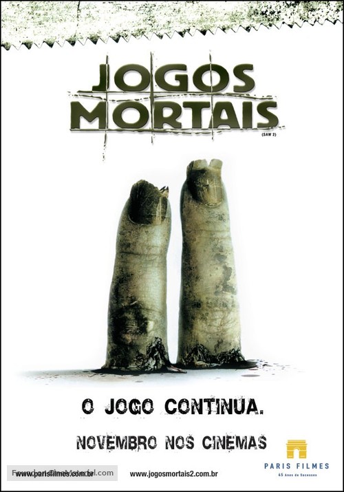 Saw II - Brazilian Movie Poster