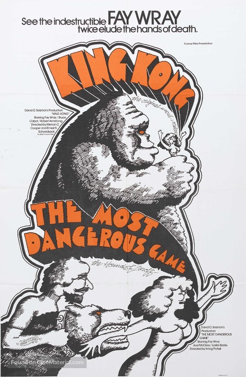 King Kong - Combo movie poster