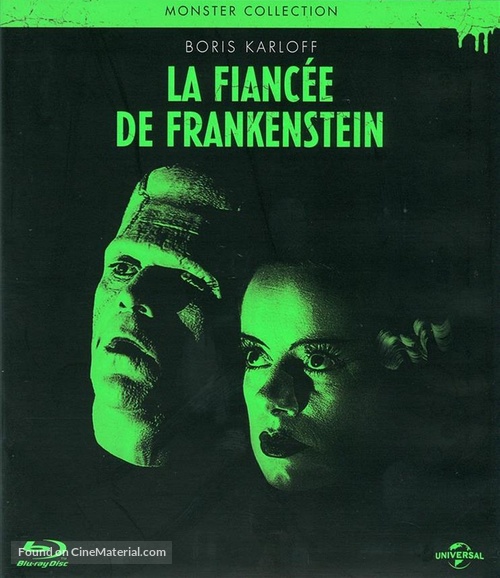 Bride of Frankenstein - French Blu-Ray movie cover