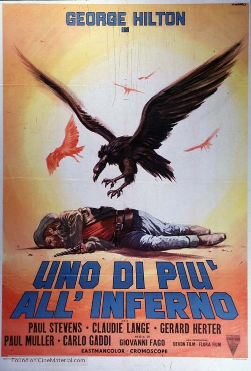 Uno di pi&ugrave; all&#039;inferno - Italian Movie Poster