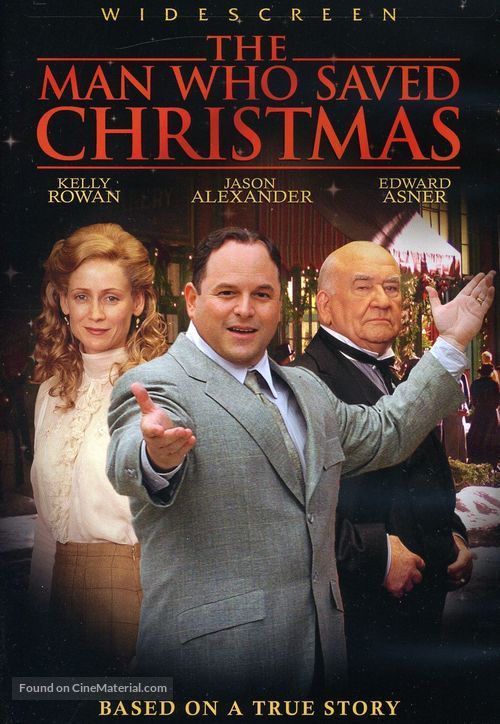 The Man Who Saved Christmas - DVD movie cover