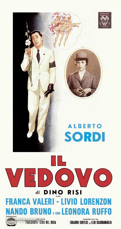 Il vedovo - Italian Theatrical movie poster