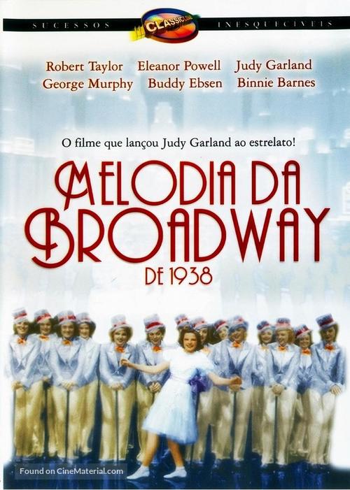 Broadway Melody of 1938 - Brazilian DVD movie cover