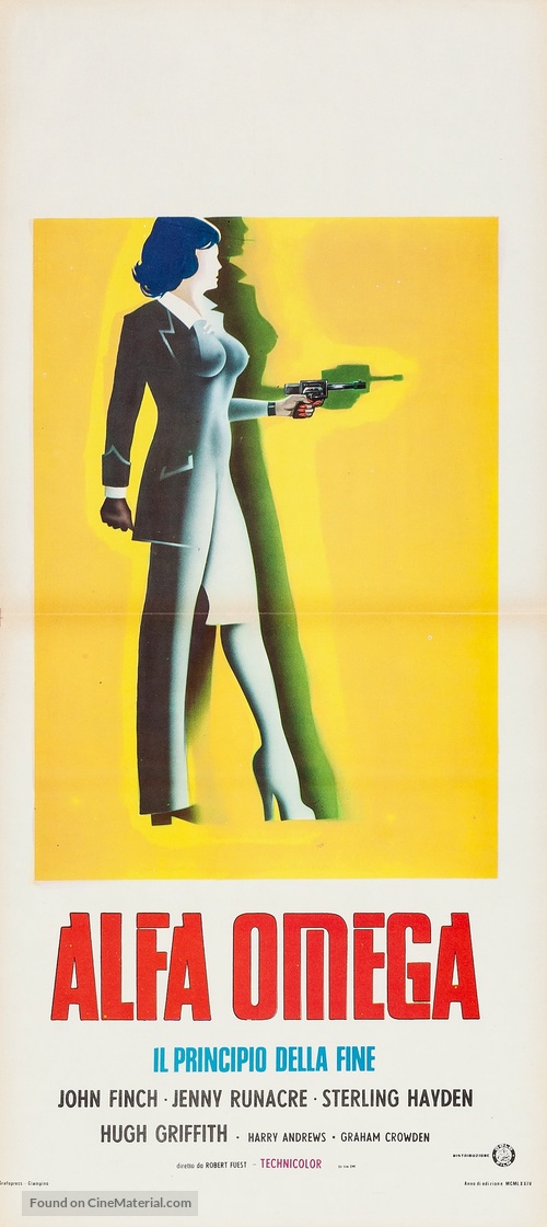 The Final Programme - Italian Movie Poster