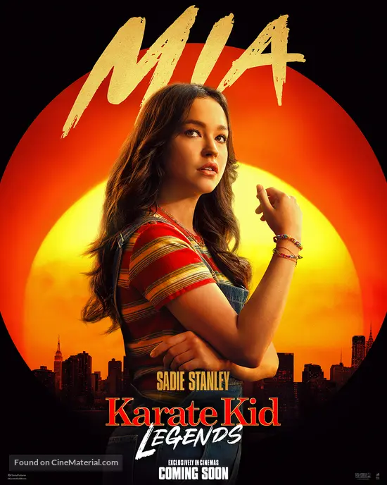 Karate Kid: Legends (2025) British movie poster