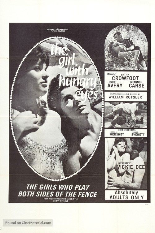 The Girl with the Hungry Eyes - Movie Poster